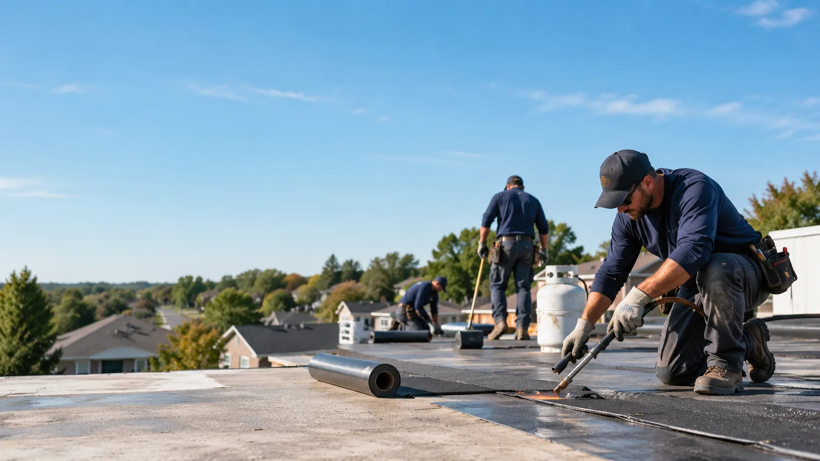 Flat Roof Leak Repair providers in Valier, IL
